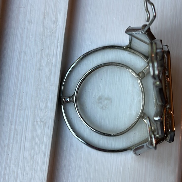 Vintage Stained Glass Mini Church Tea Light Candle Holder - Picture 5 of 7